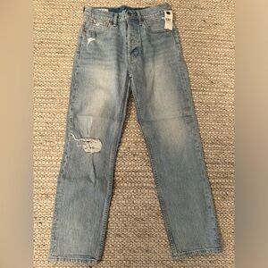 Gap Cheeky Straight High Rise Jeans Size 26 2R